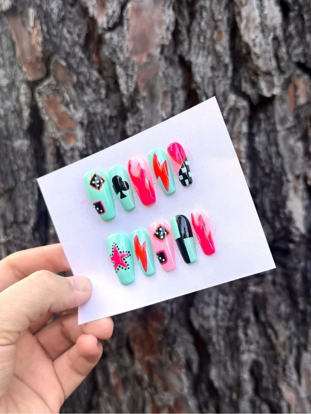 Handmade wild card